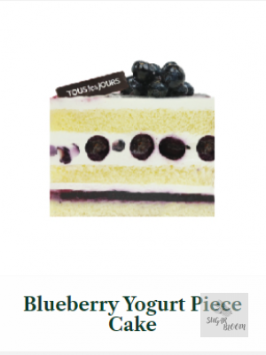 Blueberry Yogurt Piece Cake