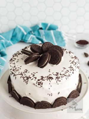 Mini Oreo Birthday Cake