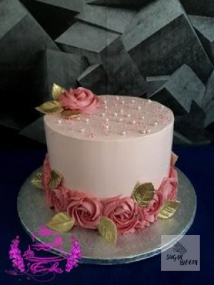 Rose Birthday Cake