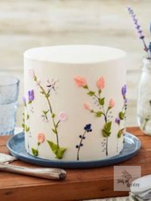 Flower Birthday Cake