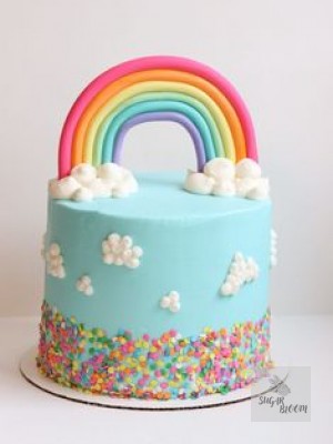 RainBow Birthday Cake
