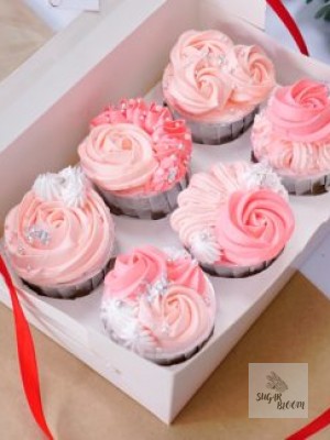Pink Cupcake Set