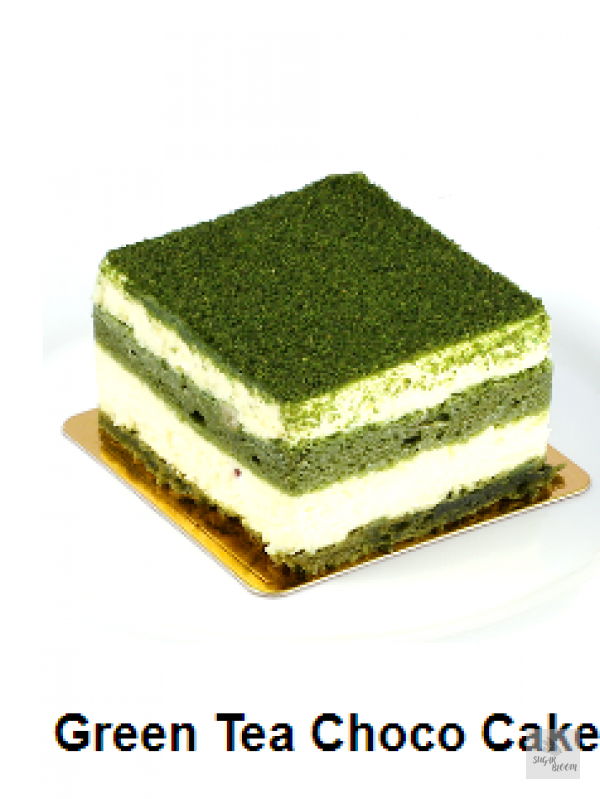 Green Tea Choco Cake