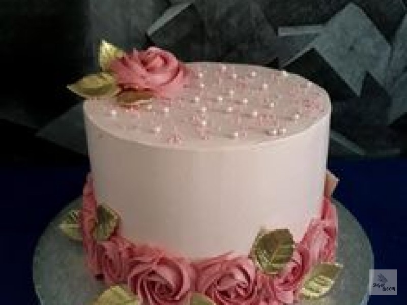 Rose Birthday Cake