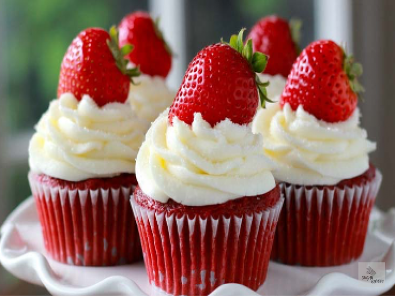 Strawberry Cupcake
